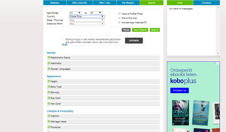 Amor en Linea Features